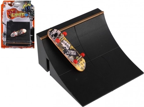 Fingerboard ze śrubowanymi elementami i rampą, mix wariantów