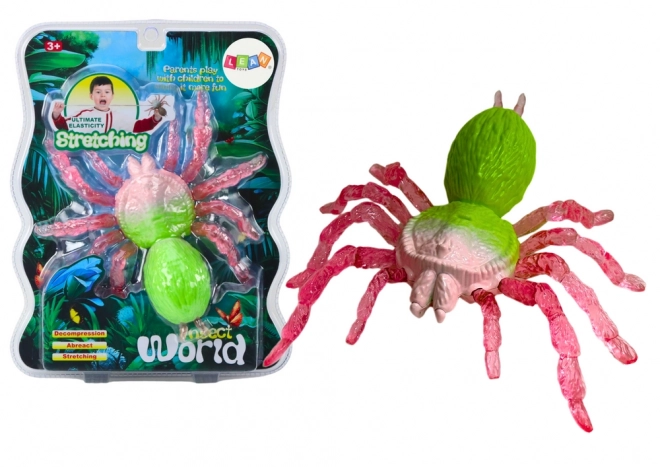 Pająk Stretch Figurka Stretch Toy Zielony