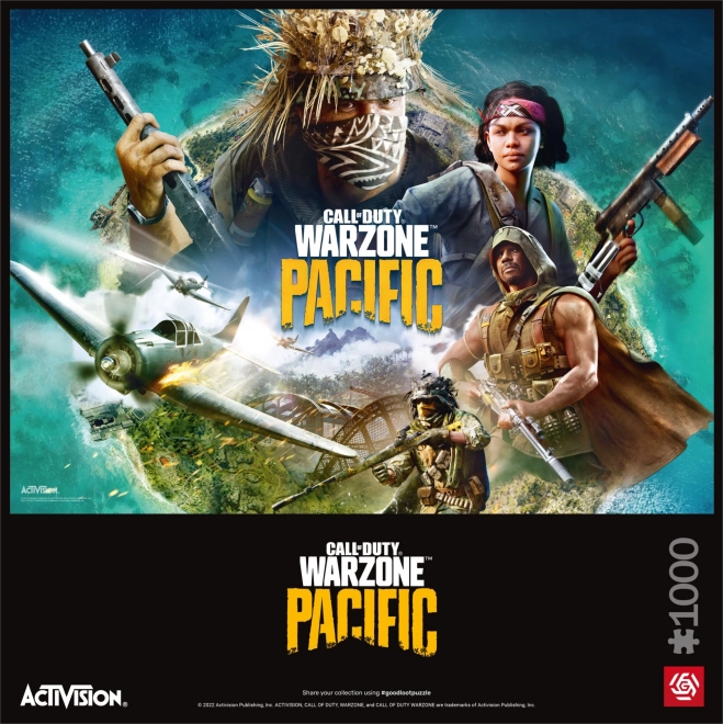 Puzzle Call of Duty: Warzone Pacific 1000 kawałków