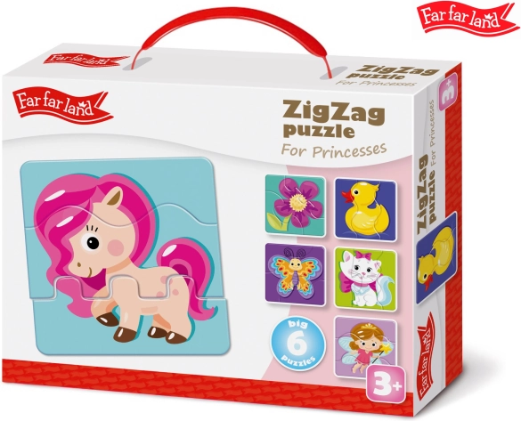 Puzzle ZigZag dla Księżniczek Far Far Land