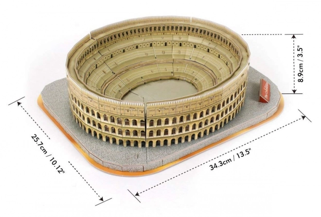 3D puzzle CubicFun Narodowe Geograficzne Koloseum 131 elementów