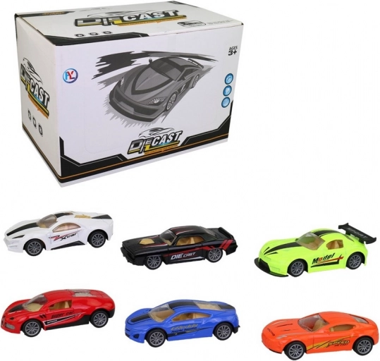 Metalowe auto z napędem wstecznym dla dzieci