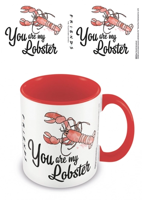 Kolorowy kubek Przyjaciele 'You Are My Lobster'