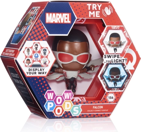 Wow Pod Marvel Falcon – kolekcjonerska świecąca figurka