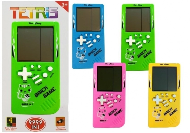 Elektroniczna gra Tetris Brick Pink