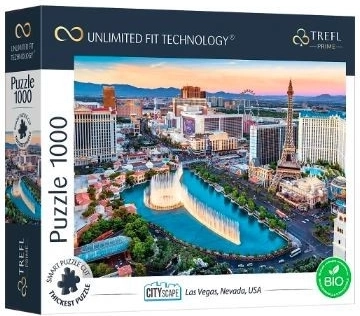Puzzle TREFL UFT Cityscape Las Vegas 1000 elementów