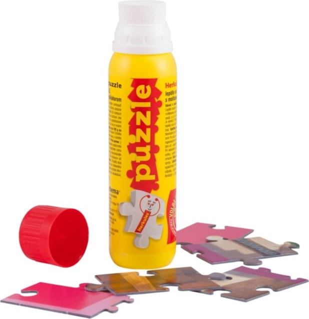 Klej do puzzli Herkules z gąbką 130 g