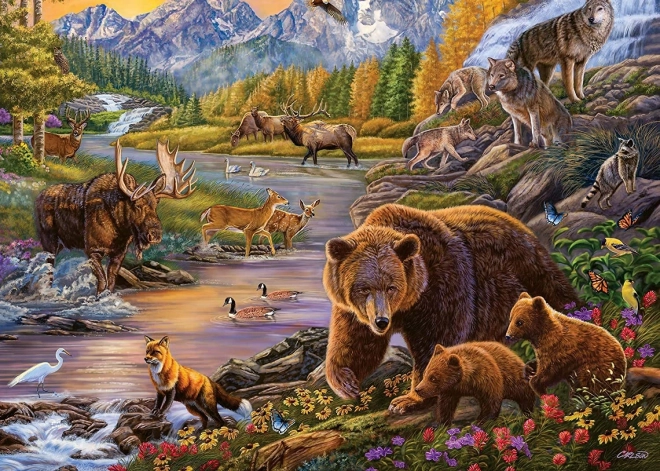 Ravensburger Puzzle Dzicz XXL 500 elementów
