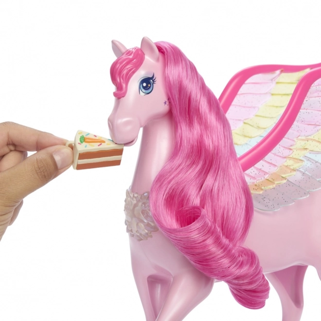 Figurka Barbie magiczny Pegaz ze światłami i dźwiękami