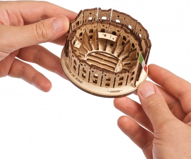Ugears 3D drewniane mechaniczne puzzle Koloseum