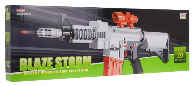 Karabin kulowy Blaze Storm Biały