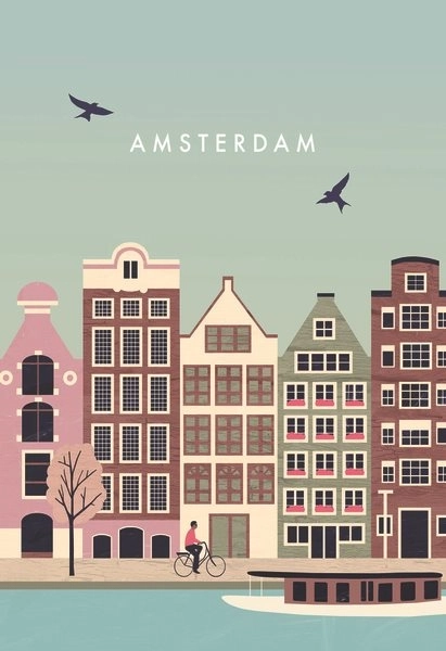 Puzzle Amsterdam 99 kawałków od Ravensburger