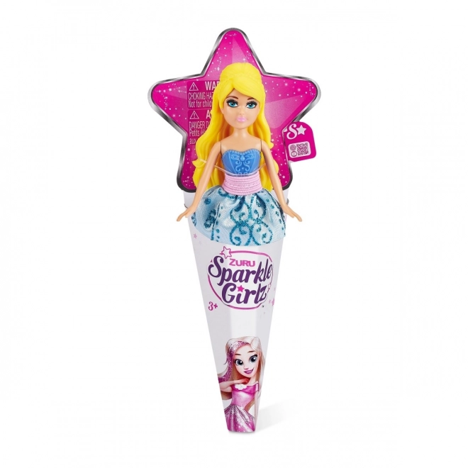 Panenka Sparklez Girlz mniejsza w rożku