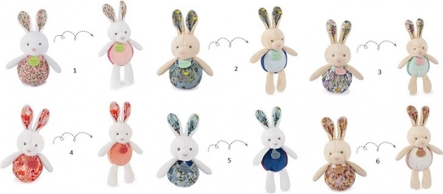 Pluszowy króliczek 2w1 Doudou