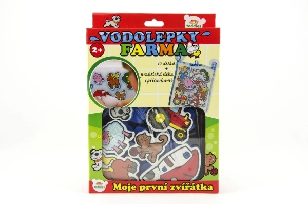 Moje pierwsze zwierzątka - Naklejki wodne