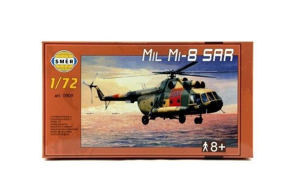 Model Mil Mi-8 SAR 1:72 25,5x29,5 cm w pudełku 34x19x6cm