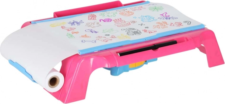 Nieprzerwane rysowanie z rolką papieru