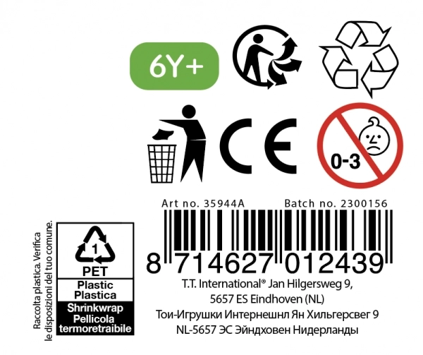 Sliz - masa w beczułce 5cm czarna 24 sztuki w pudełku