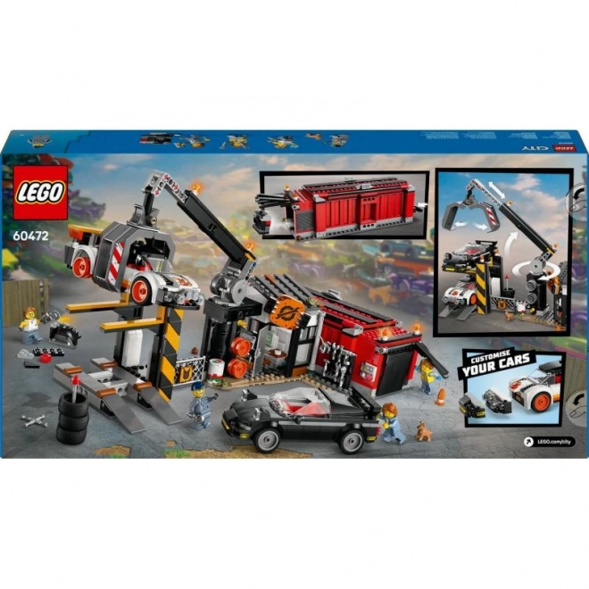 LEGOae City 60472 Złomowisko z samochodami