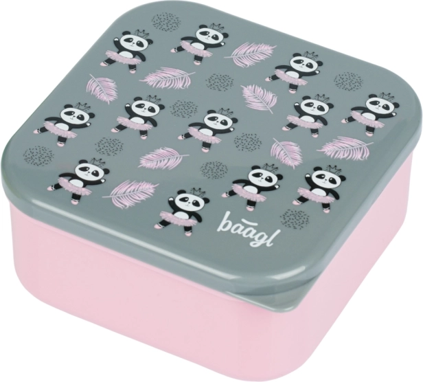 Pudełko śniadaniowe 4 w 1 Panda