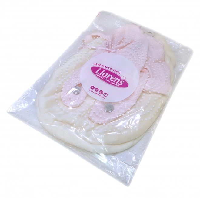 Llorens M843-20 ubranko dla lalki niemowlęcia NEW BORN rozmiar 43-44 cm