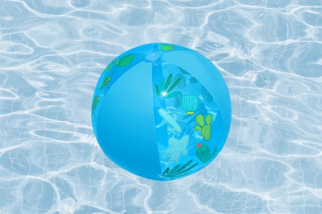 Kolorowa nadmuchiwana piłka plażowa Bestway Groove 'n Splash 51 cm owoce
