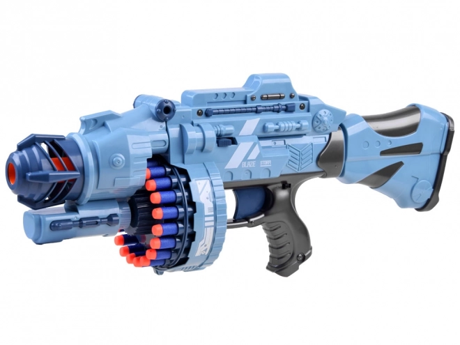 Duży blaster z nabojami piankowymi
