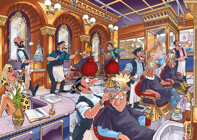 Puzzle Jumbo Wasgij Mystery 27: Dokładne Goleni 1000 Elementów