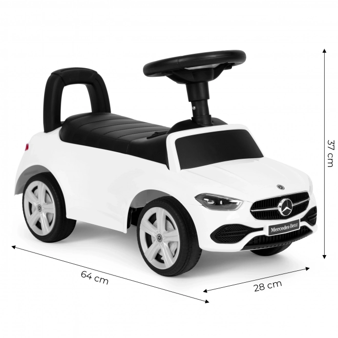 Auto Mercedes C CLASS interaktywna kierownica biały