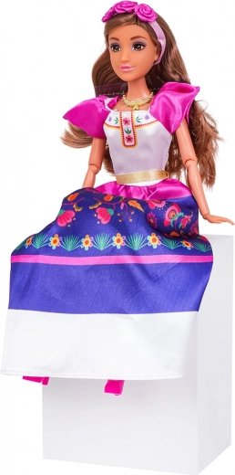 Piękne długie włosy i opaska