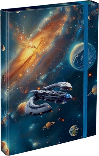 Teczki na zeszyty szkolne A4 Kosmos
