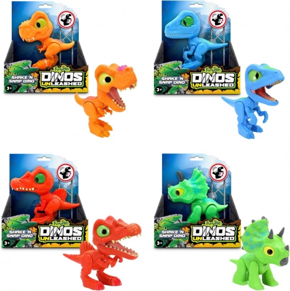 interaktywny dinozaur shake 'n snap dla dzieci 3+