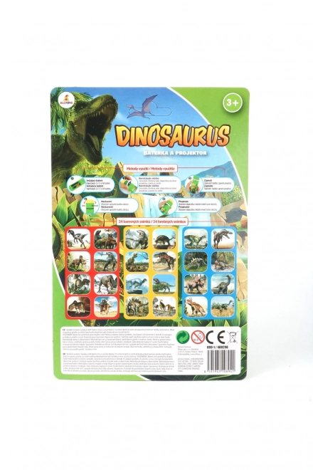 Latarka i Projektor Dinozaur