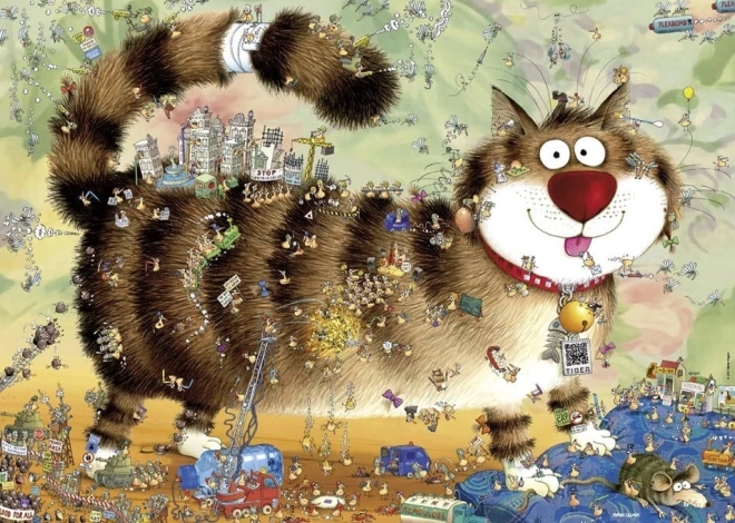 Heye puzzle Kocie życie 1000 elementów