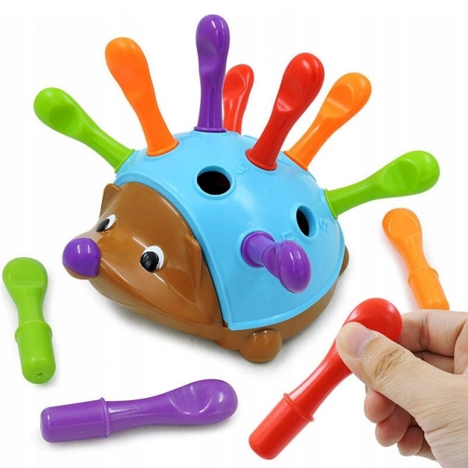 Woopie edukacyjna zabawka sorter Jeż Montessori 4w1