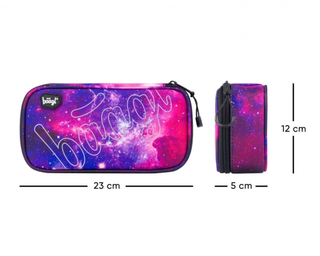 BAAGL Piórnik etui Skate Galaxy