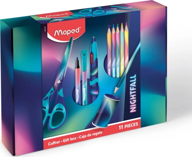 Maped zestaw plastyczny Nightfall – 11 sztuk