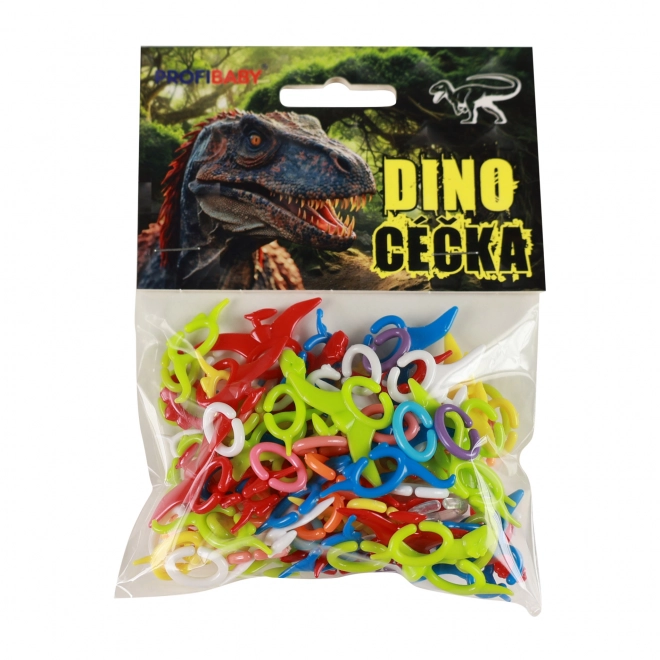 Kolorowe C-éčka Dino