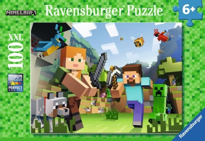 Puzzle Minecraft 100 elementów