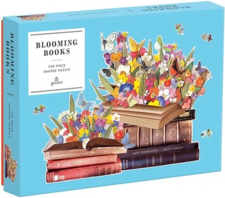 Puzzle Galison Kwitnące książki 750 elementów