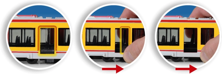 Otwierane drzwi z dźwignią