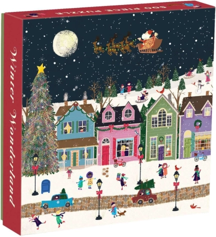 Galison Puzzle Zimowa Kraina Czarów 500 elementów