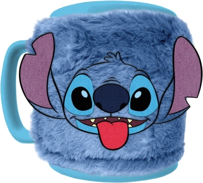 Kubek Stitch z odpinanym pluszowym pokrowcem 440 ml