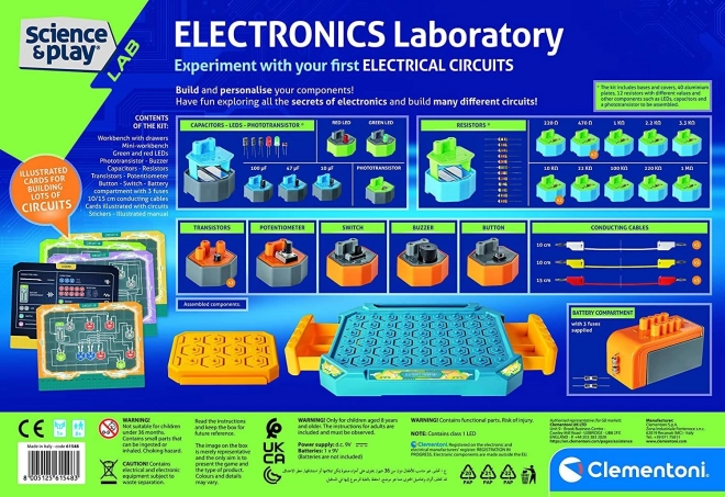 CLEMENTONI Science&Play Elektroniczne Laboratorium