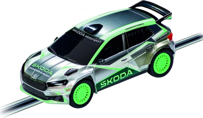 Auto do toru Carrera GO!!! Škoda Fabia RS Rally2 1:43