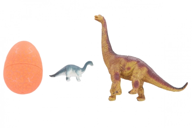 Dinozaur z jajkiem – brachiozaur