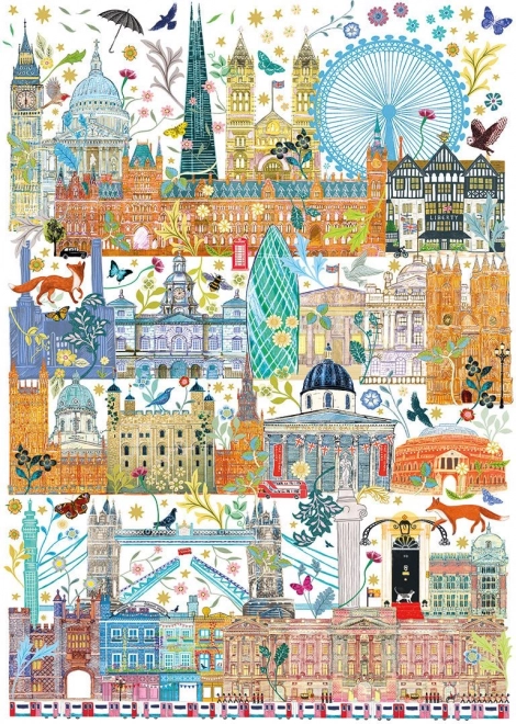 Puzzle GIBSONS Londyńskie panorama 1000 elementów
