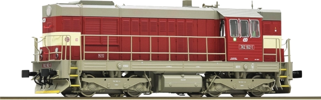 Lokomotywa spalinowa ČD 742 162-1 cyfrowa