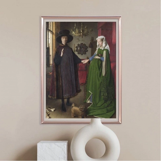 CLEMENTONI Puzzle Museum Collection: Ślub małżeństwa Arnolfini (1434) 1000 części