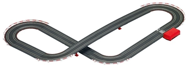 Tor Carrera GO!!! 63518 F1 4,3m + 2 samochody na baterie w pudełku 54x36x7cm